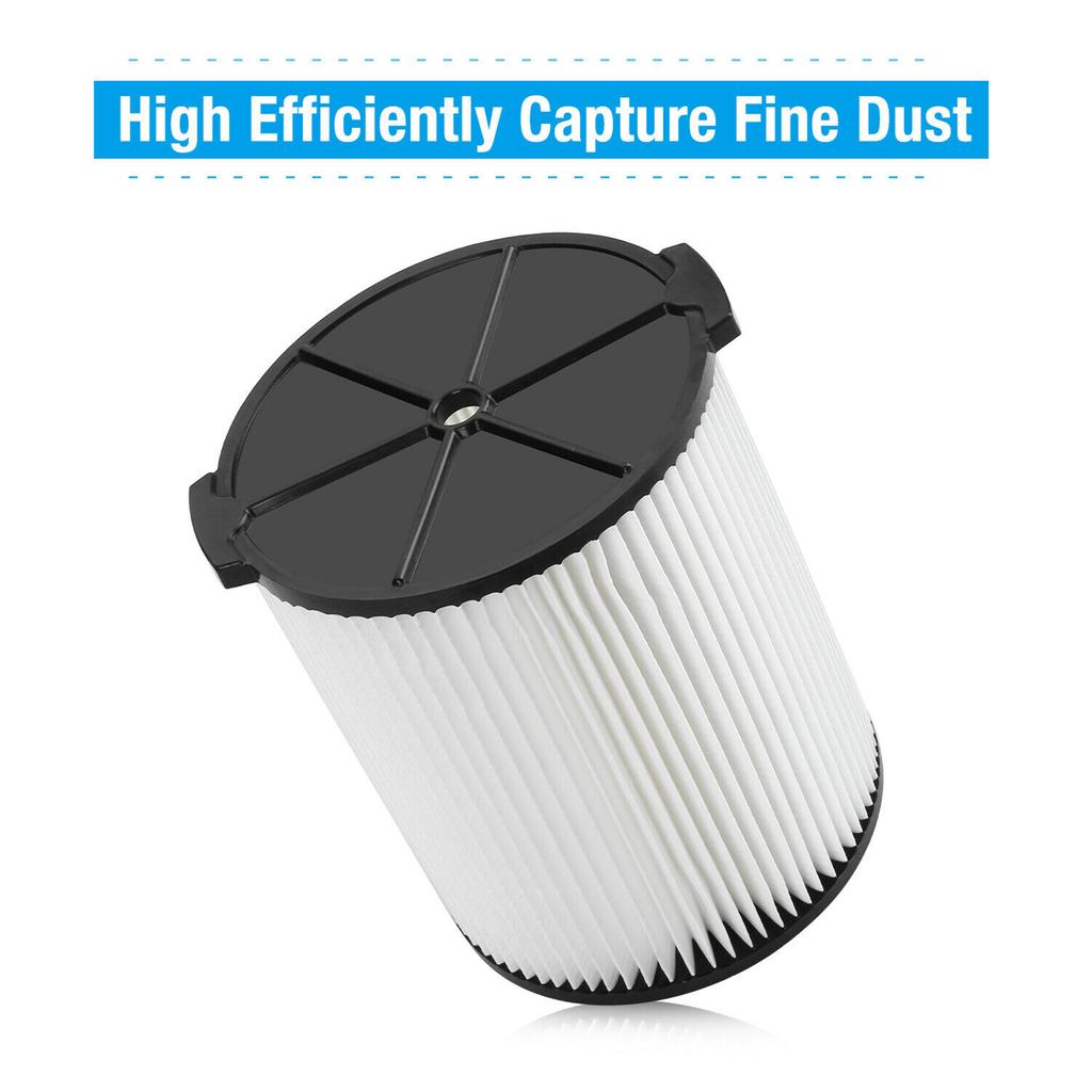 Vacuum Garage Shop Vac Pleated Filter Washable Reusable Vf4000 Replacement Ridgid Wet/dry Washable Filter