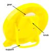 10cm Hour Minute Second Cognition Early Education Montessori Clocks Model  Preschool Teaching Aids