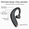 Bluetooth Earphone Single-ear Wireless Headphone In-ear ENC Noise Cancelling Earbuds HD-Call HiFi Headset Sport Works Handsfree