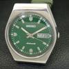 Seiko АВТОМАТИЧЕСКИЕ ВИНТАЖНЫЕ ЯПОНСКИЕ ЧАСЫ 6309A МУЖСКИЕ С ЗЕЛЕНЫМ ЦИФЕРБЛАТОМ a701276-5 R206a-a701276