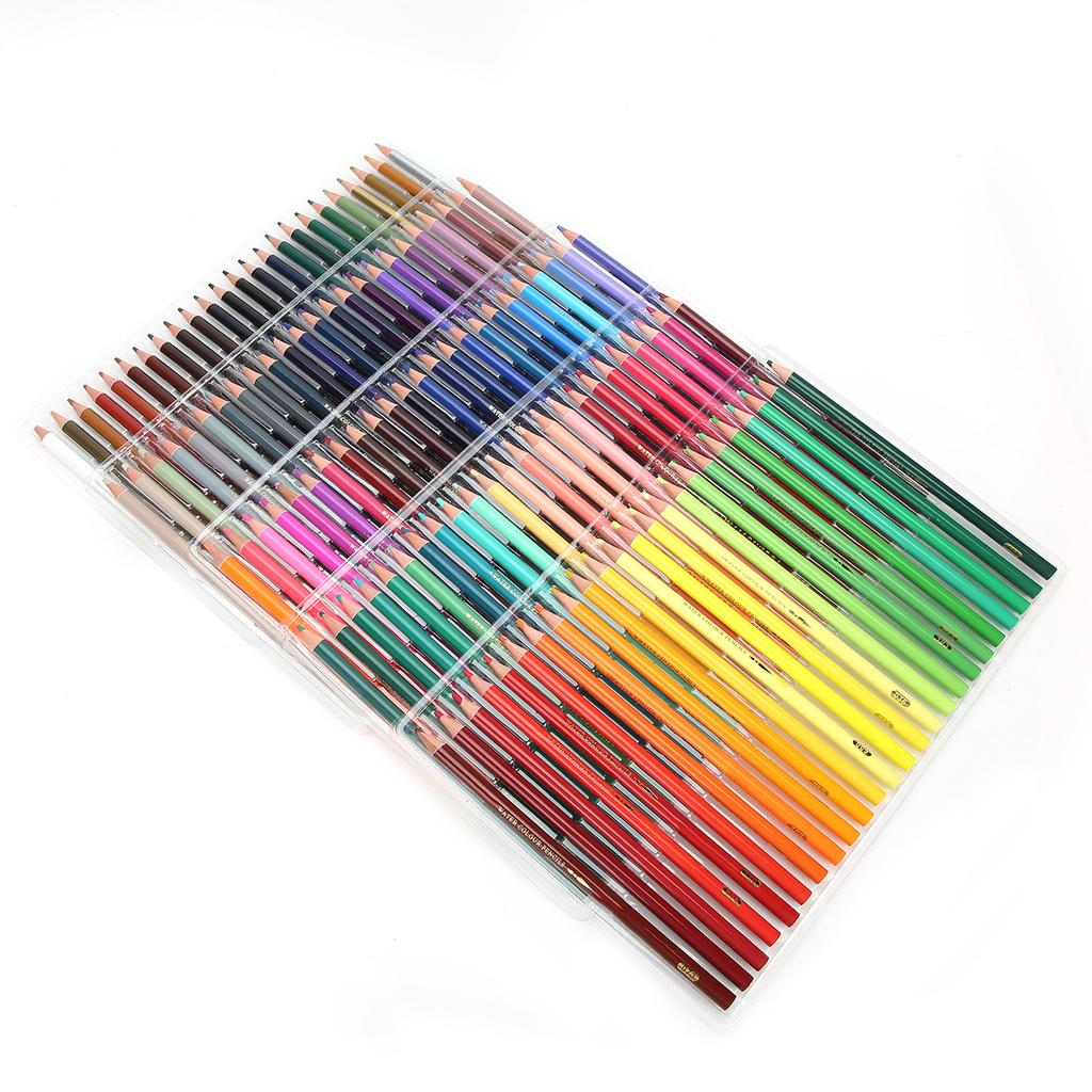 120 шт. цветных карандашей водорастворимых для детей инструменты для рисования для взрослых художников художественные принадлежности