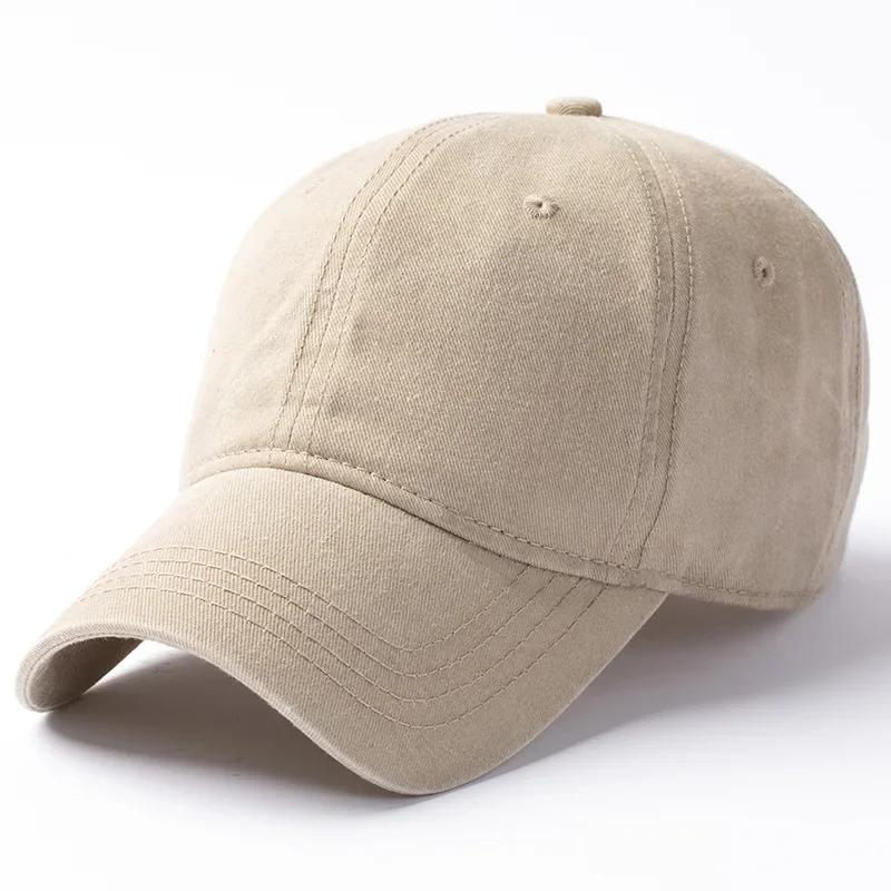 Стирка Бейсбольных Кепок XXL Большого Размера 63см Snapback Однотонная Кепка Папы Для Улицы Повседневная Спортивная Кепка Мужские Кепки Большого Размера Ваш Логотип