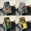 Футбольный чехол для телефона CR7-Роналду Для iPhone 17, 16, 15, 14, 13, 12, 11 Plus, Pro Max, Другие Мягкая черная крышка
