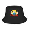 Adventures Time Jake in Pocket Bucket Hats Getaway Headwear Stuff Cartoon Anime Fishing Caps for Girl Session Hats Foldable