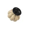 Single Hole Ceramic Pumpkin Handle Leopard Pattern Drawer Knobs Retro Cabinet Knob  Furniture