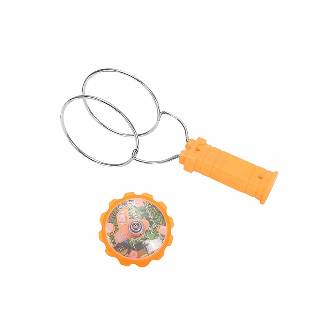 Flying Disc Creative Colorful Luminous Hand Rotating Magnetic Luminous Toys For Children