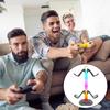 Игровой светодиодный держатель для наушников Держатель для контроллера Стенд для гарнитур Стенд для контроллера Вешалка Игровая док-станция Аксессуары для стола