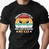 Мужская футболка 100% хлопок MY CAT Мультяшный принт Летняя с круглым вырезом Дышащая Оверсайз Футболка Повседневная мода Высококачественная одежда