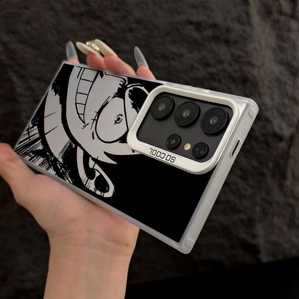 Anime One P-Piece Cool Case For Samsung S26 S25 S24 Ultra Cases For Galaxy S23 S22 S21 FE S20 Ultra Plus Shockproof Phone Cover