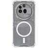 IMAK для Nothing Phone (3a) Прозрачный чехол из ПК и ТПУ, совместимый с MagSafe, противоударный