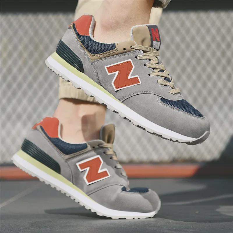 Спортивная обувь New Balance 574 на весну и осень — модные, дышащие кроссовки для бега для мужчин и женщин