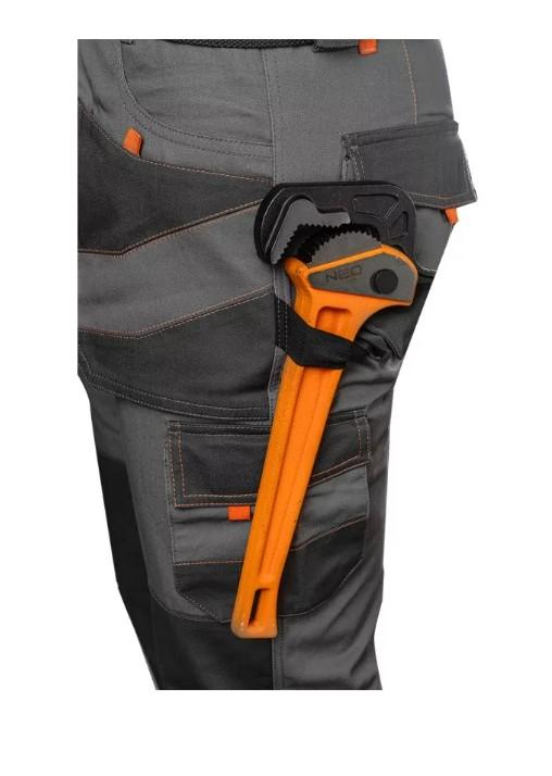Men' Cotton Work Trousers, Long, Waist-Length, Size , Neo Tool, 1 Pc
