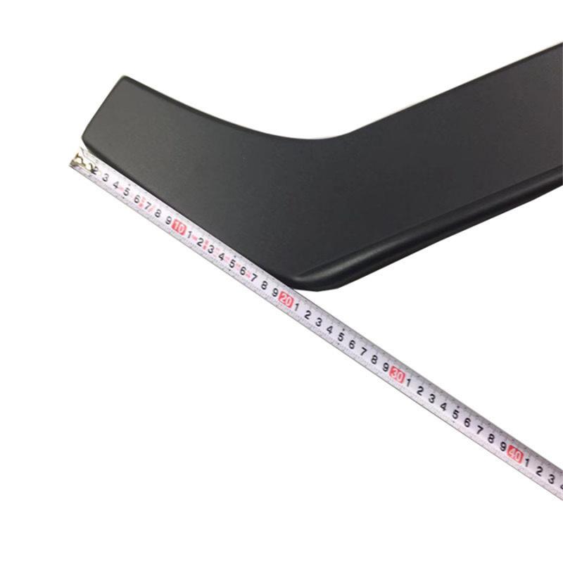 2Pcs Black 62cm Car Bumper Spoiler Rear Lip Angle Splitter Diffuser Anti-crash