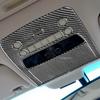 2Pcs Carbon Fiber Interior Front Overhead Light Cover Trim For Lexus GS3000/350