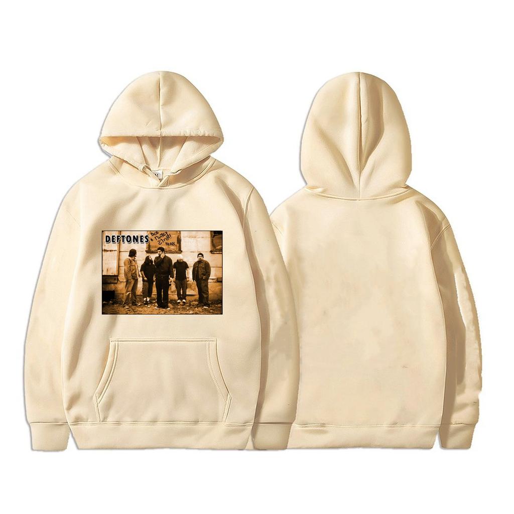 Новинка осени 2023 года, толстовка унисекс в стиле хип-хоп, женское пальто с принтом Deftones, повседневный спортивный осенне-зимний топ, толстовка унисекс в стиле рок