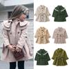 Toddler Infant Baby Kids Girls Coat Trench Coat Outdoors Outwear Child Clothes