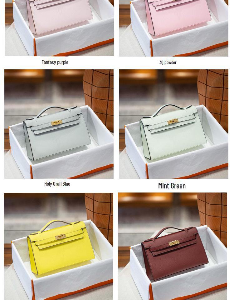 Женская мини-сумка Kelly из натуральной кожи 2023 г.: Модная сумка через плечо с модным узором «пальмы»