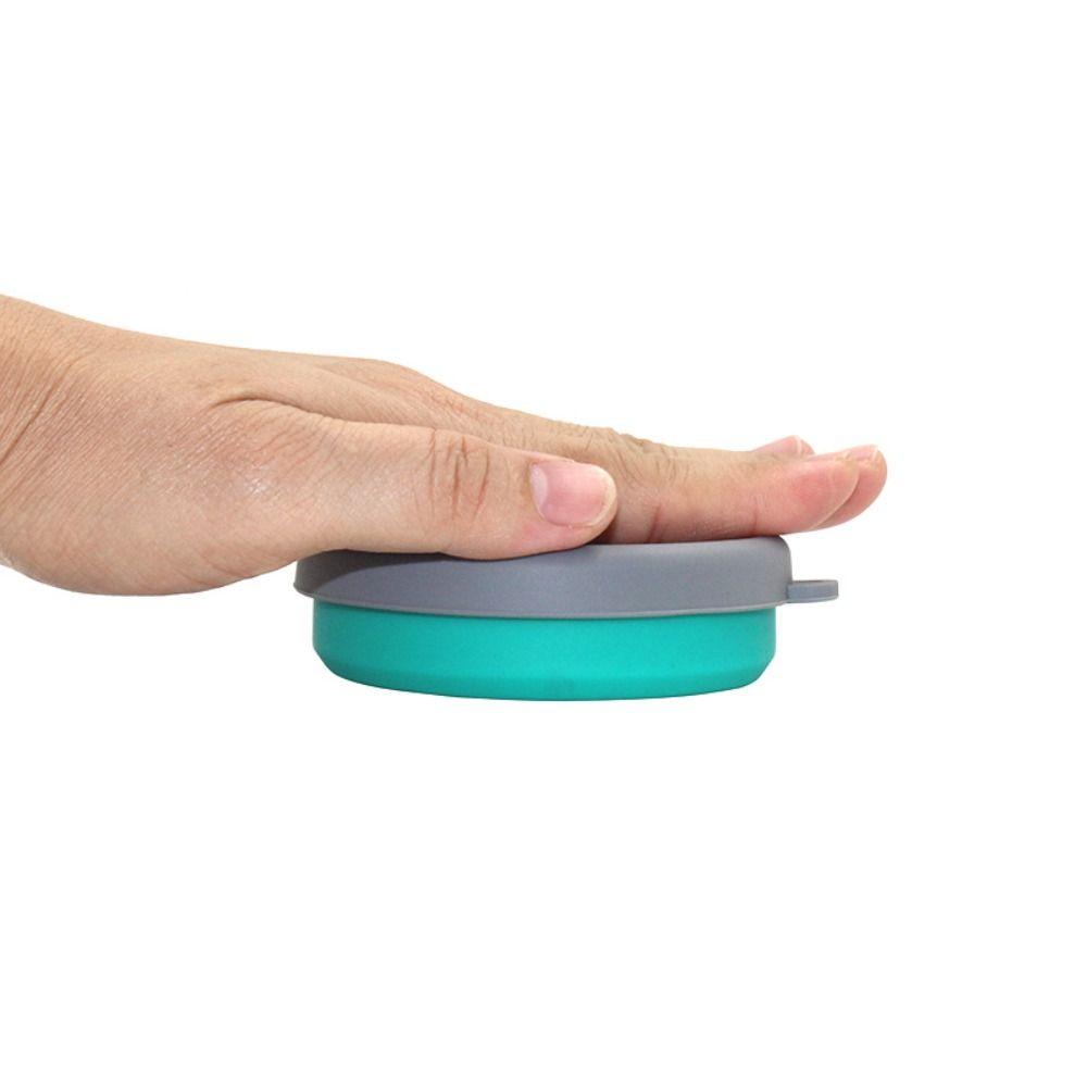 with Lid Foldable Cup Food Grade Silicone Travel Mug Silicone Cup Collapsible Water Cups Travel