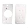 2x Hinge Repair Kit Plates Cabinet Fixing Plate Bracket Board Hardware Boards for Living