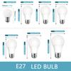 12PCS LED Bulb 110V 3W 6W 9W 12W 15W 18W 20W Indoor LED Lighting Bulbs E27 E26 E14 E12 Led Lamp for Home