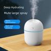 USB Water Drop Humidifier: Silent Desktop Aromatherapy & Large Spray for Car
