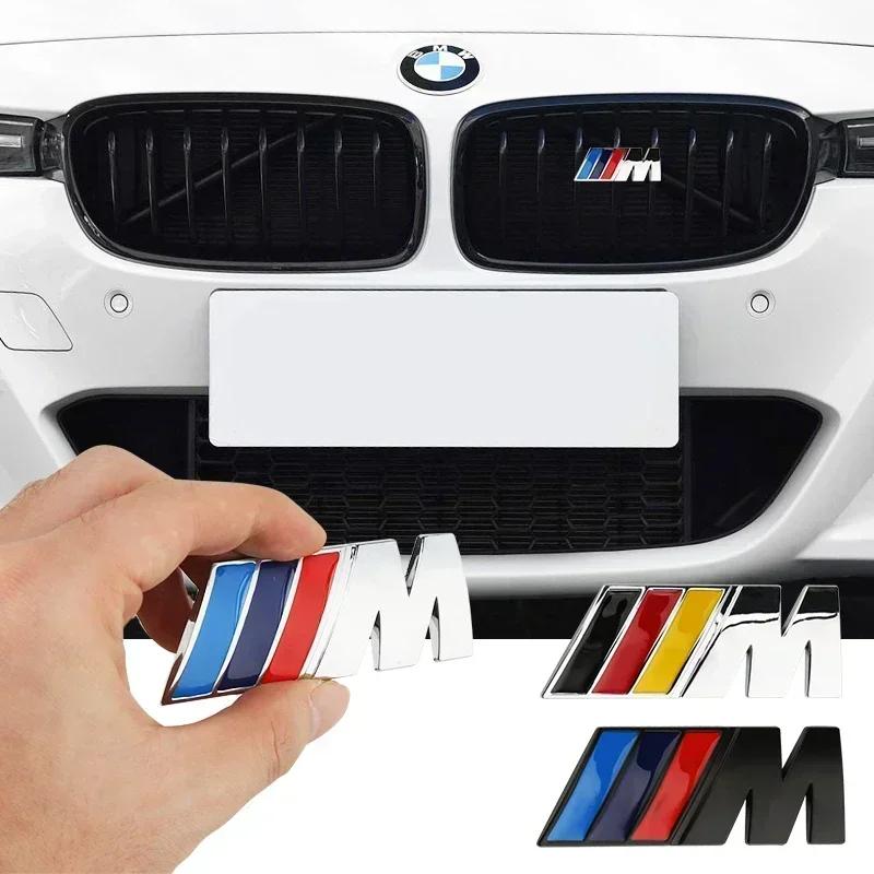 1 шт. Значок-эмблема на переднюю решетку автомобиля Grill For Performance M BMW E34 E36 E60 E90 E46 E39 E70 F10 F20 F30 X5 X6 X1 M3 M5 M6 F01 F02