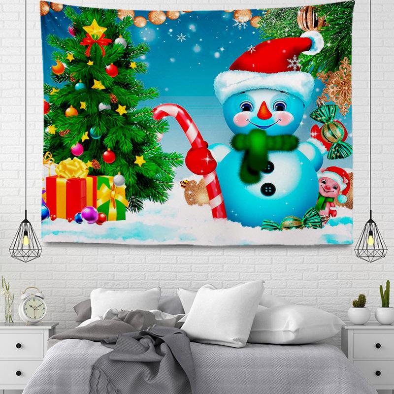 Рождественская серия Подвесной тканевый гобелен