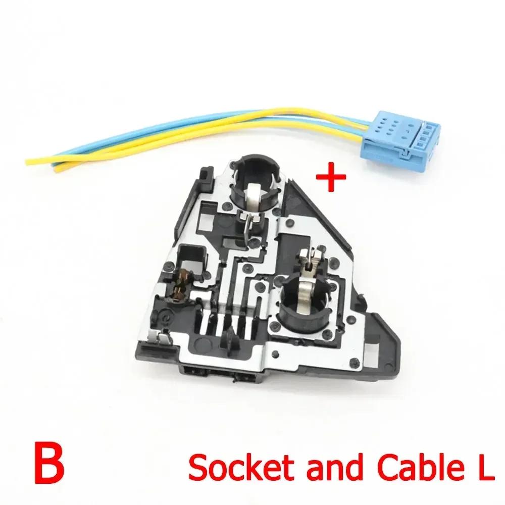 Car Tail Light Bulb Plug Holder Board Rear Break Lamp Socket Connector With Plug For BMW X1 F48 F49 2016 2017 2018 2019