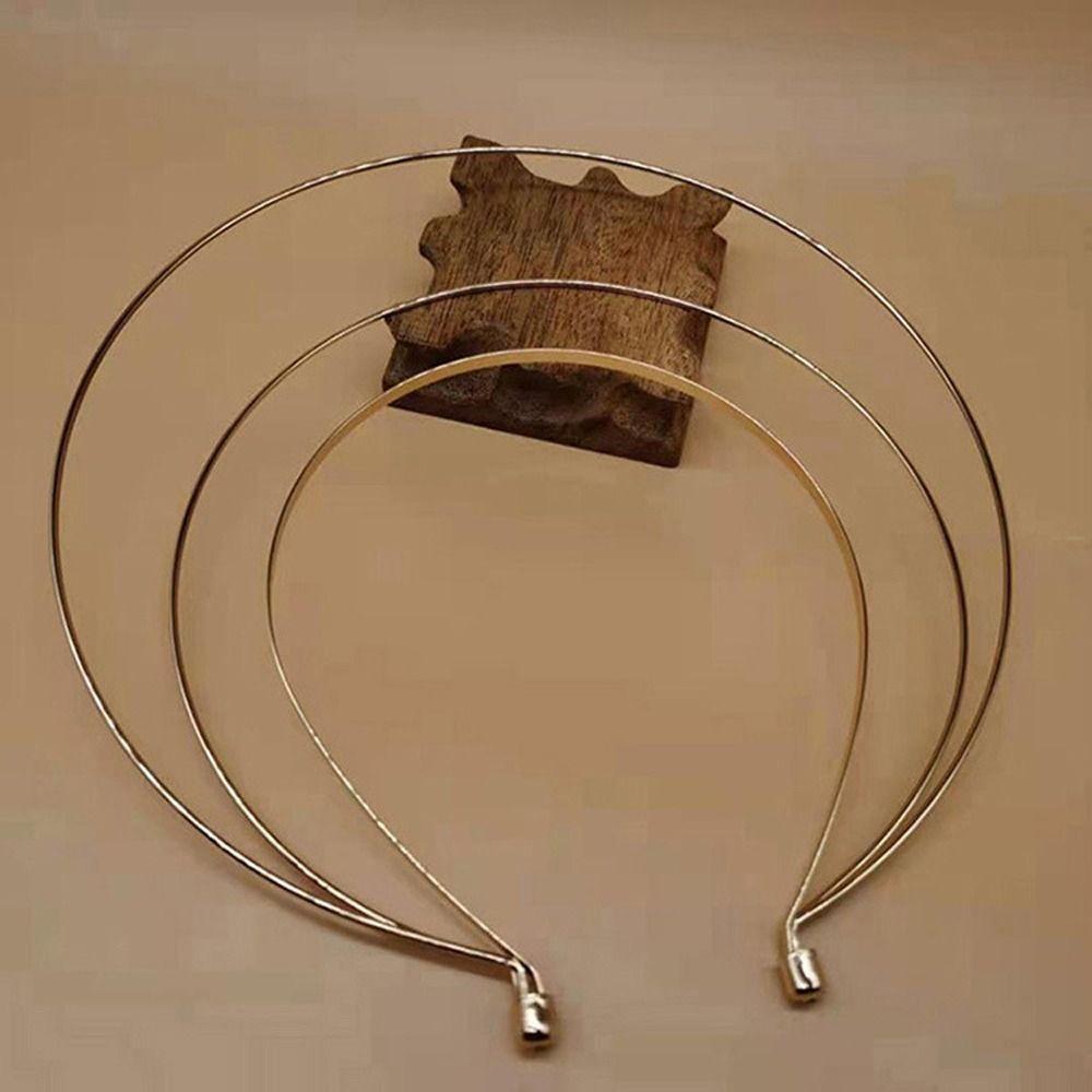 Bridal Wedding Headband Goddess Hairbands Thin Halo Hair Crown Korean Hair Hoop Women DIY Headband