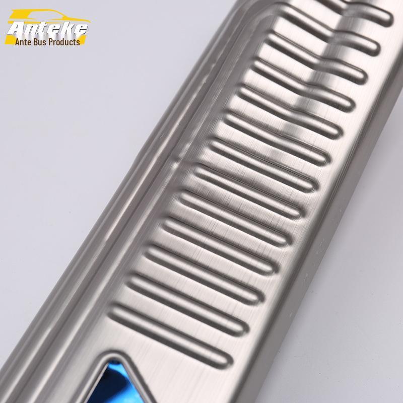 Stainless Steel Sill Strip Trim for 18 Camry Models - Welcome Pedal Accessory