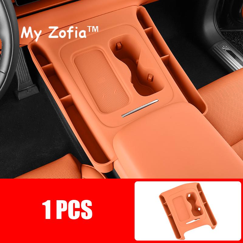 For Leapmotor C10 2024 2025 Car Wireless Charging Silicone Pad Interior Cup Holder Special Decorative Protection Accessories