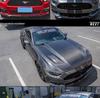 Carbon Fiber Hood for 15-17 Ford Mustang - Supercharger Compatible with Heat Dissipation