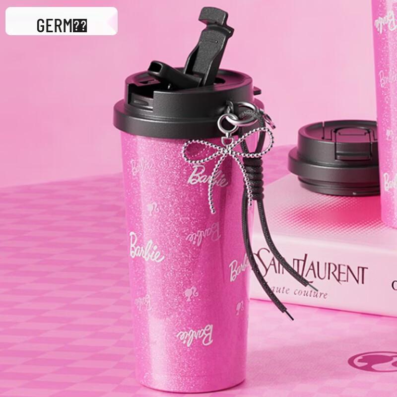 Germ Barbie Pink Dual-Drink Insulated Bottle