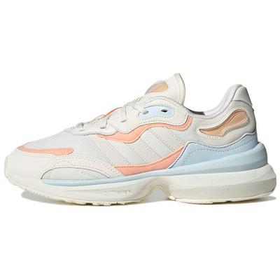 Оригинальные кроссовки Zentic из ткани, в стиле ретро, прочные, низкие, для повседневной носки, женские, белые, синие, розовые, GW4428