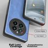 HotFire Phone Case for Realme GT 5 Pro, Upgraded Skin-Like Matte Lens Full Protection Silicone Cover - Midnight Black