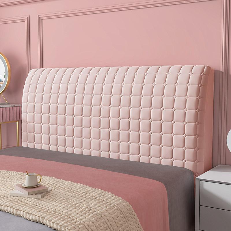 Универсальный противоударный чехол из хлопкового прослойного изголовья, летний прохладный шелковый чехол для изголовья кровати, декоративный чехол для прикроватной тумбочки