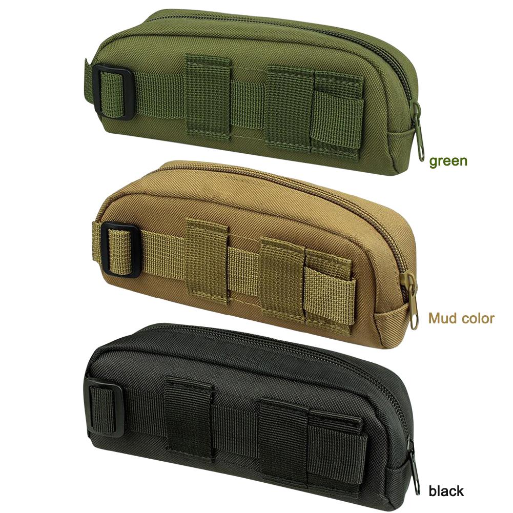 Outdoor Hunting Sunglasses Case Waist Hanging Molle Pouch Scratch-proof Goggles Storage Box 600D Nylon Eyewear Bags