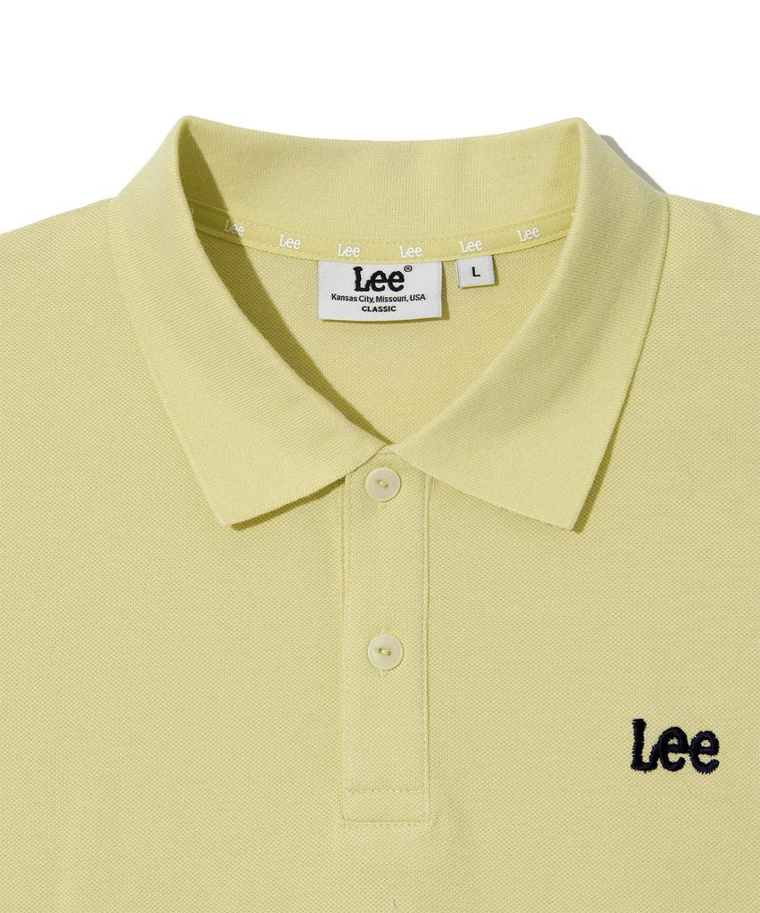 LEE [Coolmax] Pique Short Sleeve T-Shirt Lemon