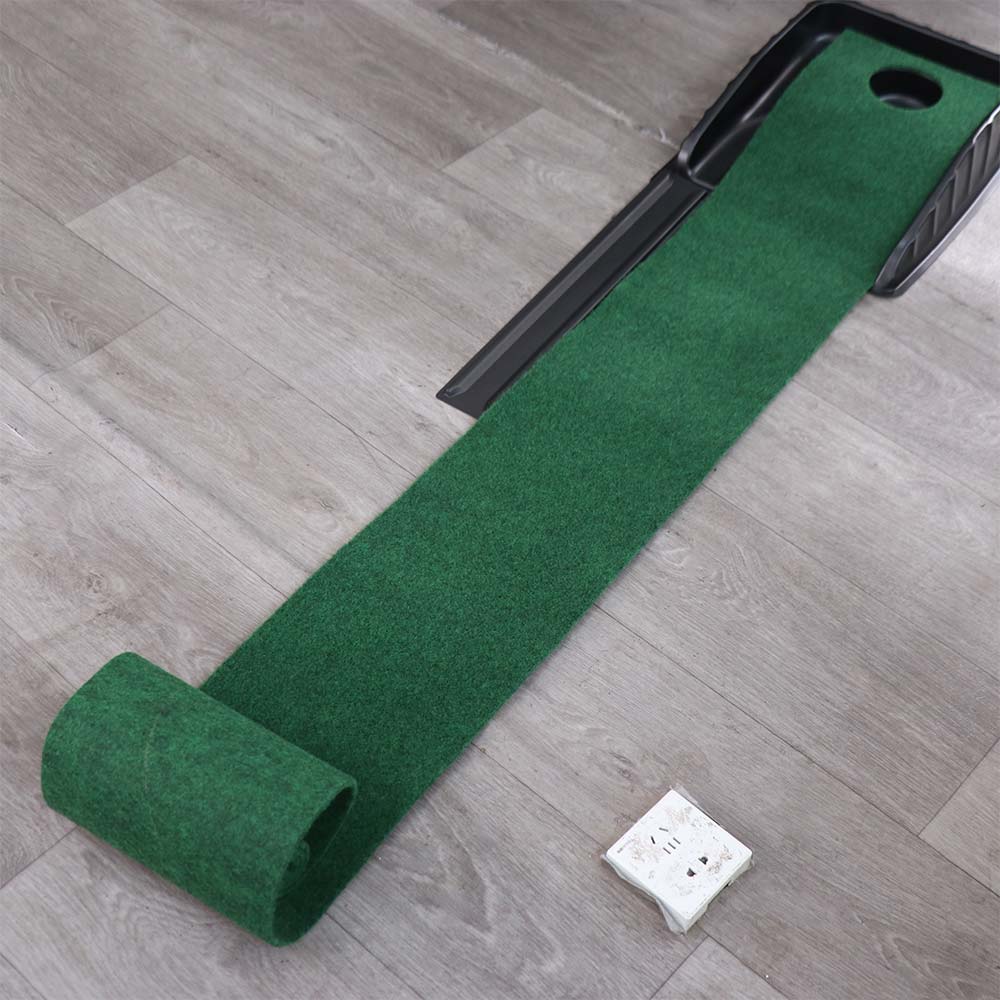 Auto Ball Return Putting Green Mat Fairway Trainer Golf Putter Trainer Golf Supplies