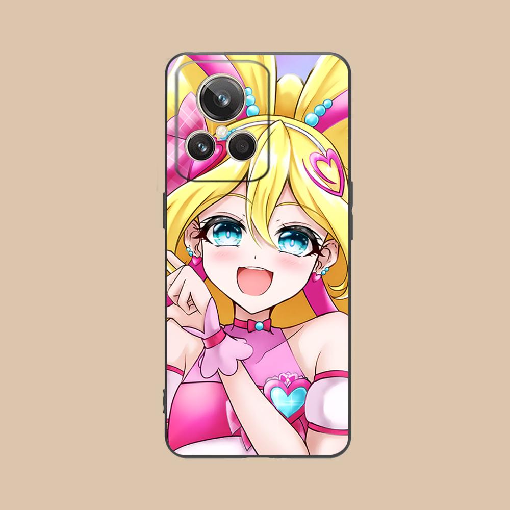 Чехол для мобильного телефона Sakura Uta Cure Idol Матовый ТПУ для Realme 15 14 13 12 11 10 9 Pro Plus T i Lite 5G Цветной Печатный Чехол
