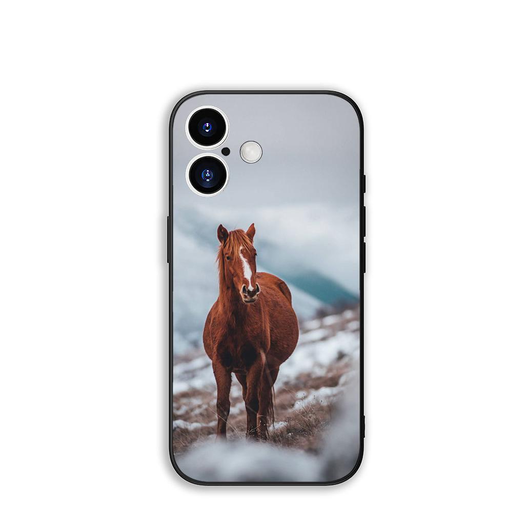 Чехол для телефона Бегущая дикая лошадь Крутой корпус для Apple iPhone 17 16 11 Pro XS Max XR 6 7 8 Plus + 16E SE 2020 Air 5 8+ Чехол