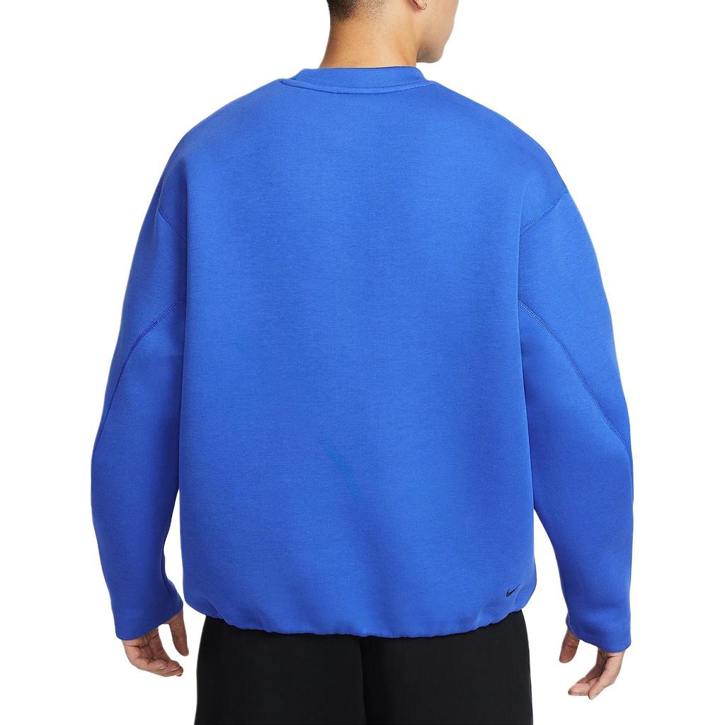 Nike Loose Fit Round Neck Comfortable Long Sleeve Sweatshirt Men Sweatshirt Royal-Blue Black HJ2939-480