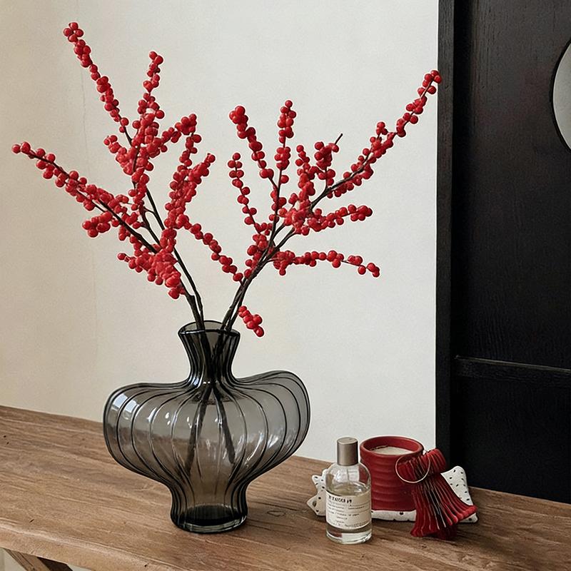Креативная Ваза для Цветов Имитация Стеклянной Вазы Прозрачная Ваза для Гидропоники Растений Домашний Декор Свадебный Декор Стола