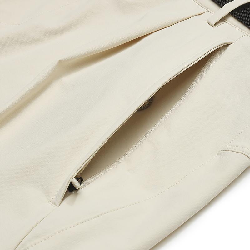 Fila Фитнес Мода Универсальные Простые Удобные Спортивные Тканые Повседневные Брюки Мужские брюки Пшенично-Бежевый A51M531801F-BG