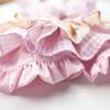Floral Dog Dress Small Medium Dogs Cute Lolita Style Pet Skirt Cotton Blend Pink Blue
