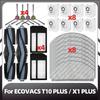 Совместимо для ECOVACS T10 PLUS / X1 PLUS Запасная боковая щетка HEPA-фильтр Моющая насадка Пылесборник Запчасти Аксессуары