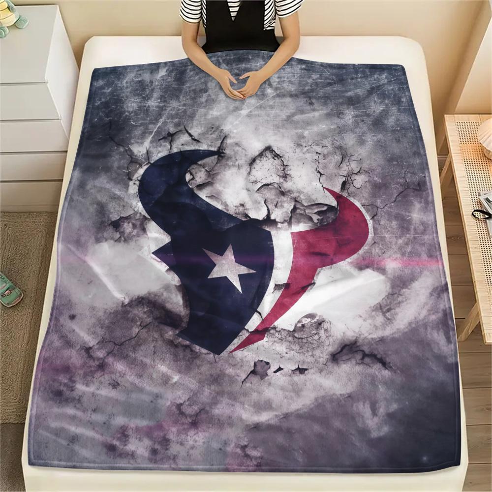 Houston Texans2 Flannel Blanket, High quality Comfortable for All Seasons, Home Decor, Warmth and Comfort