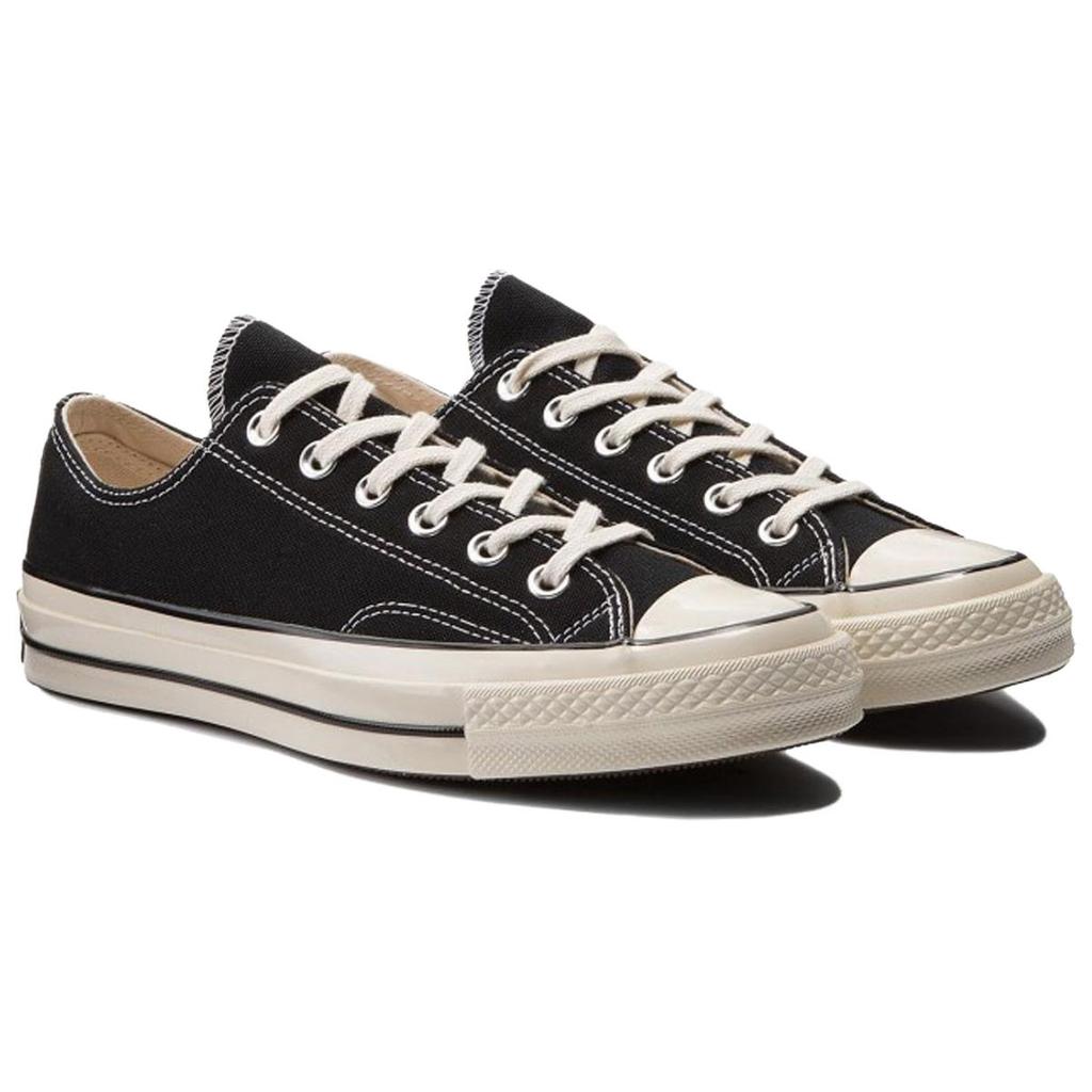 Converse Кеды Chuck Taylor All Star 70s Устойчивые к истиранию Низкие Холщовые Унисекс Черные 162058C