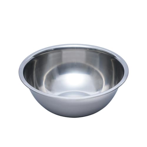 Thunder Group Stainless Steel Mixing Bowl, 31cm, Approx. 7570ml Capacity, for Food Preparation, Mixing, and Commercial Use, SLMB006