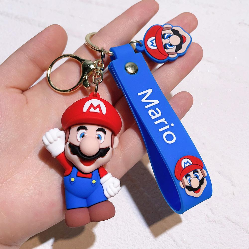 27 Стилей Брелок Super Mario Bros Фигурка Действия Милый Мультяшный Персонаж Игрушка Кукла Модель Украшение Подарок Ребенку на День Рождения